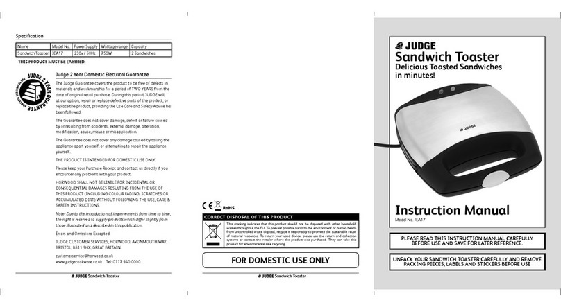 Judge JEA17 instruction manual