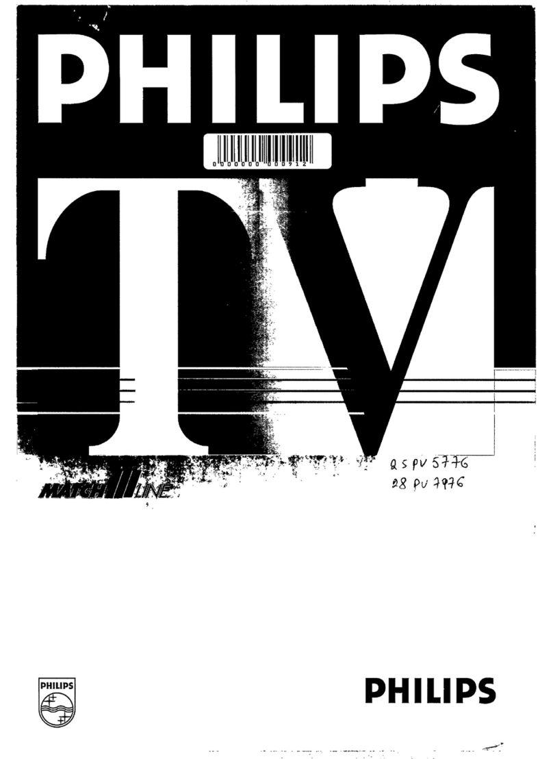 Philips 25PV5776 User manual