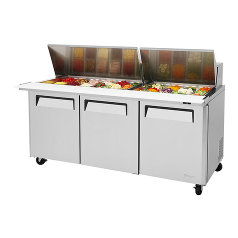 Turboair Mega Top Prep Table MST-28-12 User manual Turboair Mega Top Prep Table MST-28-12 User manual