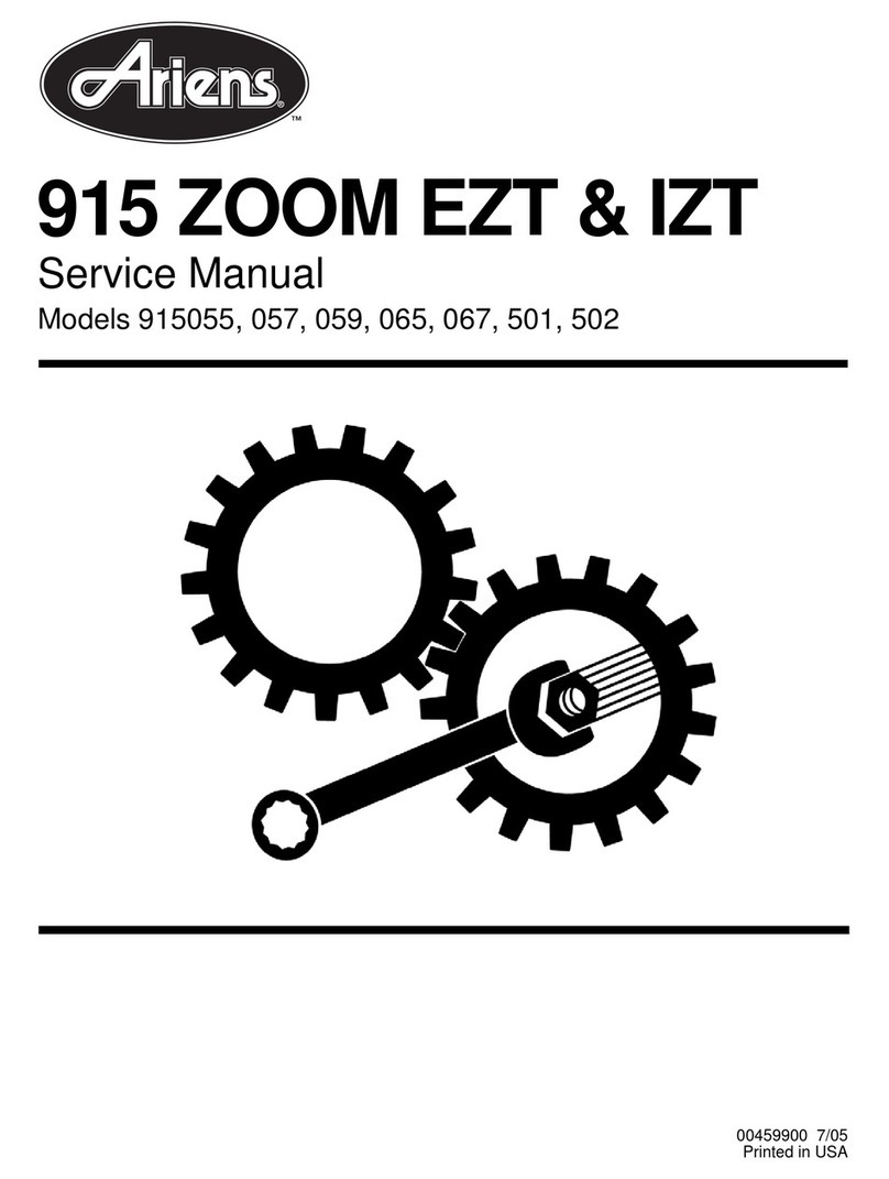 Ariens 915055 Service manual