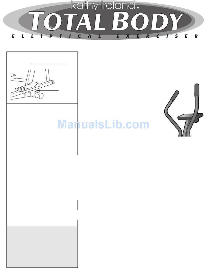 Kathy Ireland Total Body WLEL42071 user manual