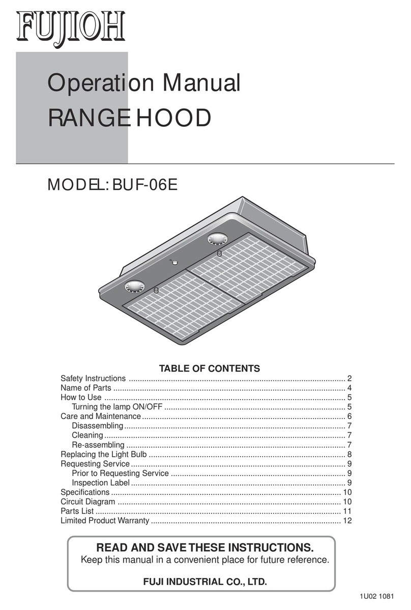 Fujion BUF-06E Operation manual