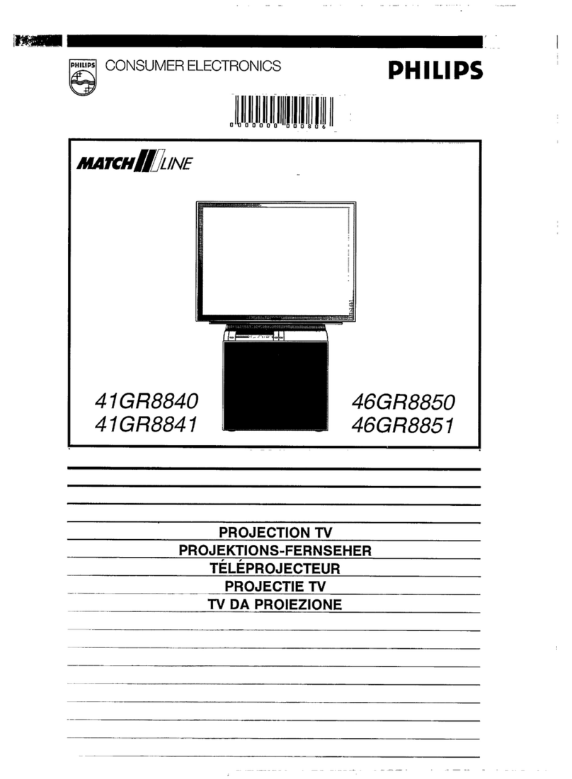 Philips Matchline 41GR8840 User manual