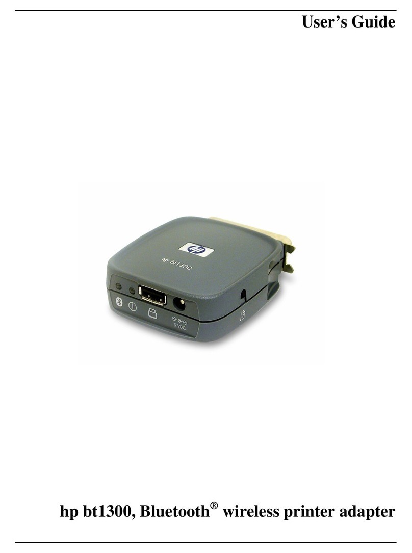 HP bt1300 user guide