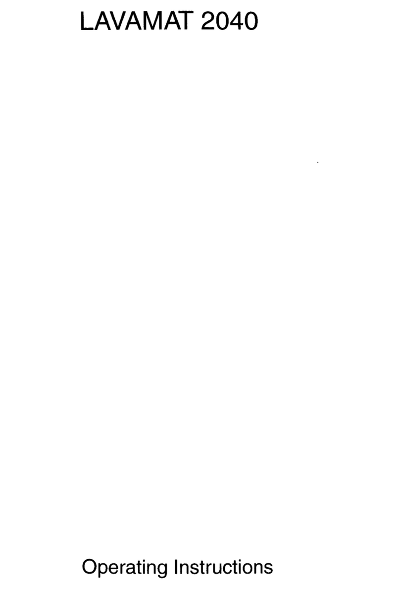 AEG LAVAMAT 2040 User manual
