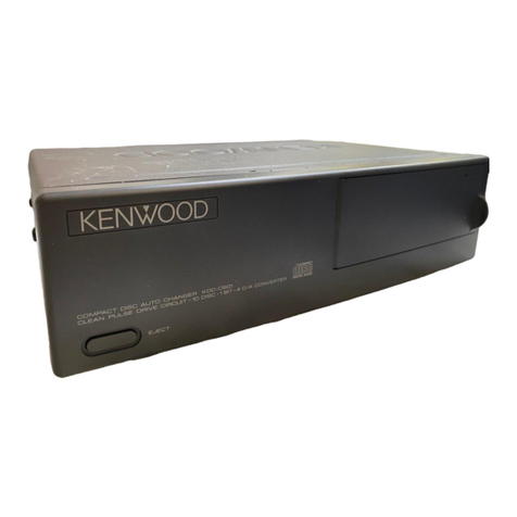 Kenwood KDC-C601 User manual