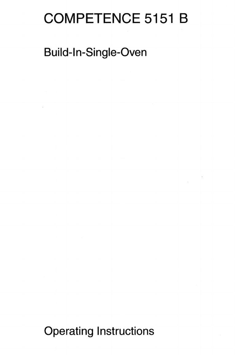AEG COMPETENCE 5151 B User manual