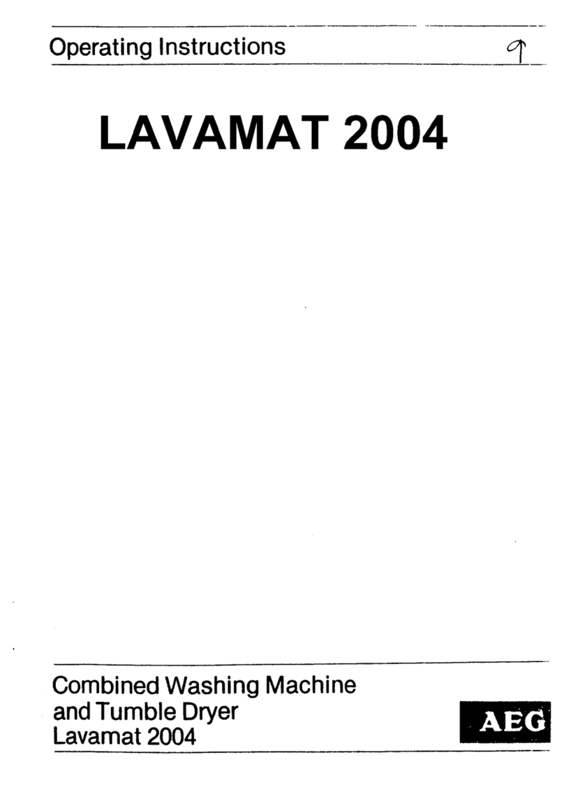 AEG LAVAMAT 2004 User manual