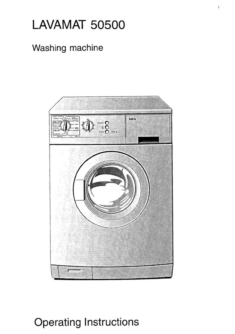 AEG LAVAMAT 50500 User manual AEG LAVAMAT 50500 User manual