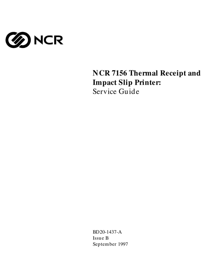 NCR 7156 User manual