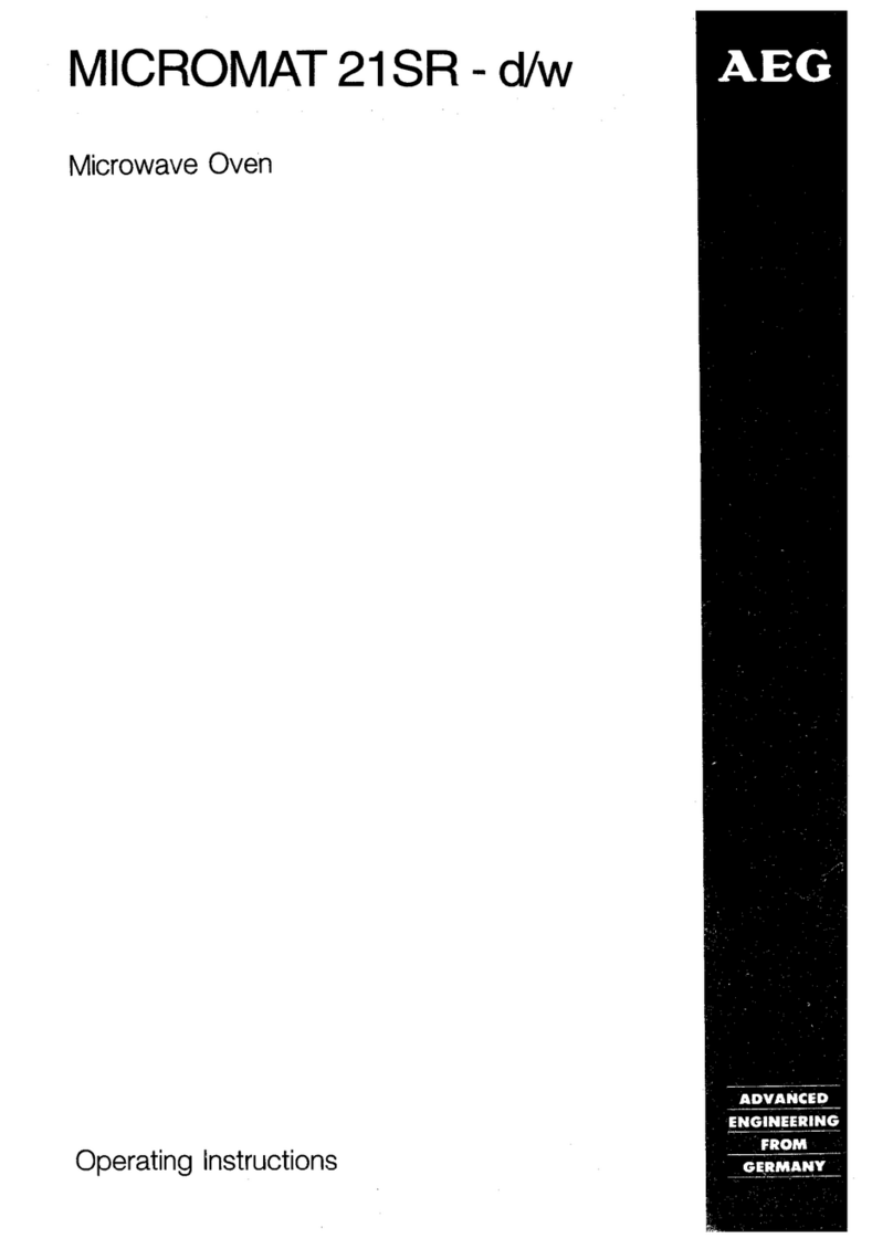 AEG MICROMAT 21SR-d/w operating instructions