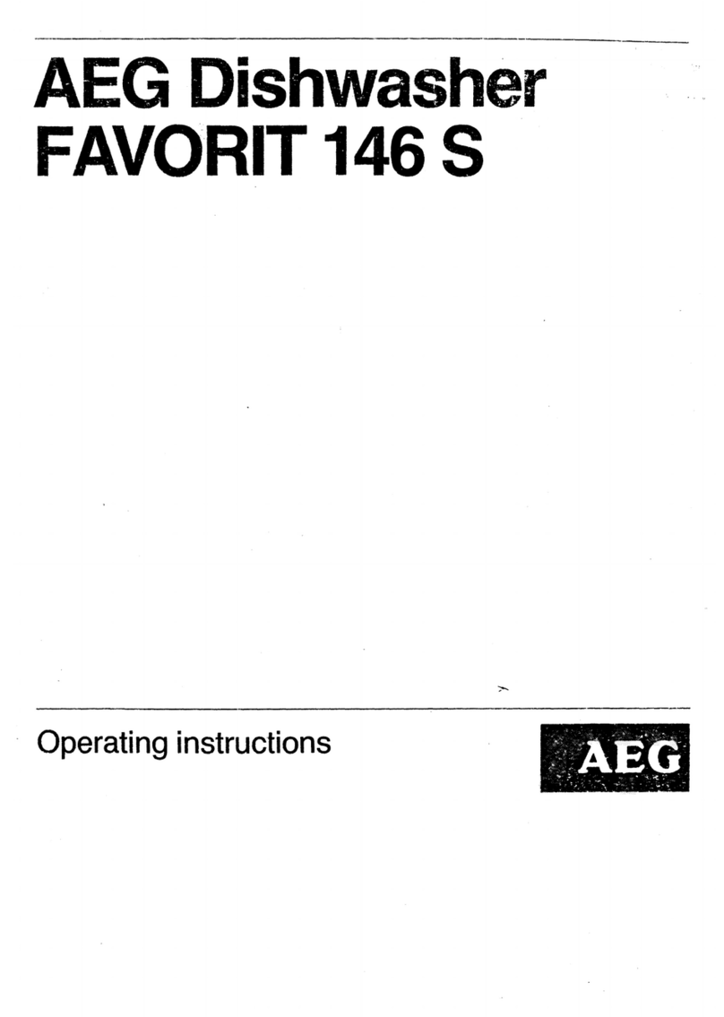 AEG Favorit 146 S User manual