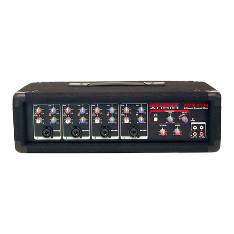 Nady Audio MPM 4130 owner's manual