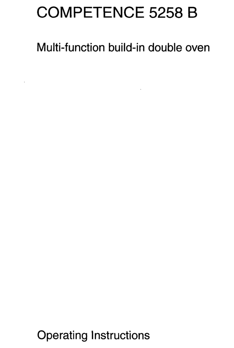 AEG COMPETENCE 5258 B User manual