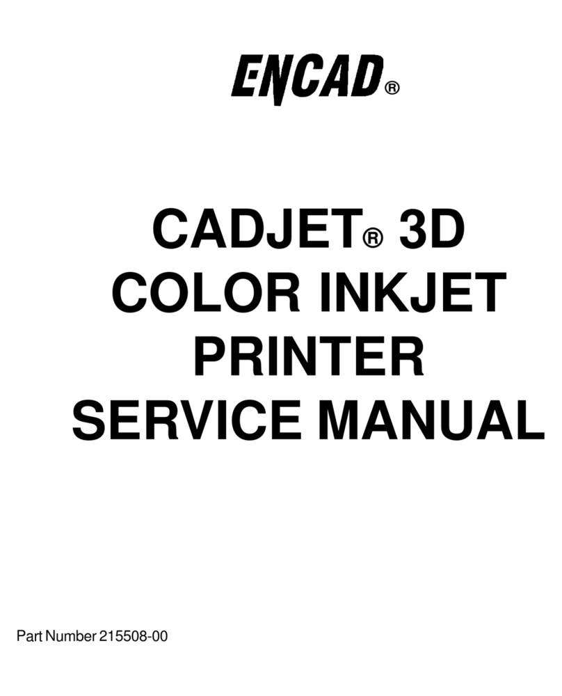 ENCAD CADJET User manual