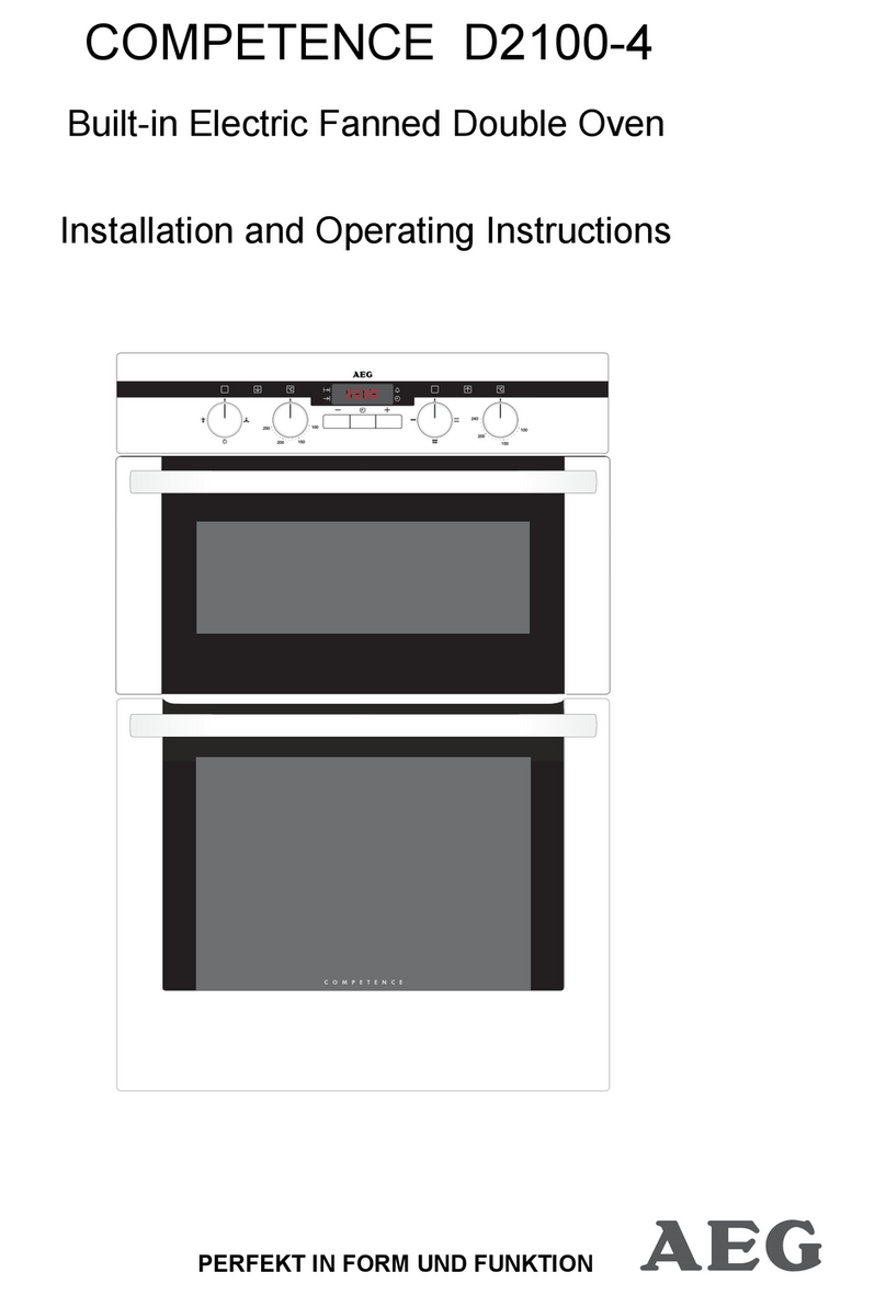 AEG COMPETENCE D2100-4 User manual AEG COMPETENCE D2100-4 User manual