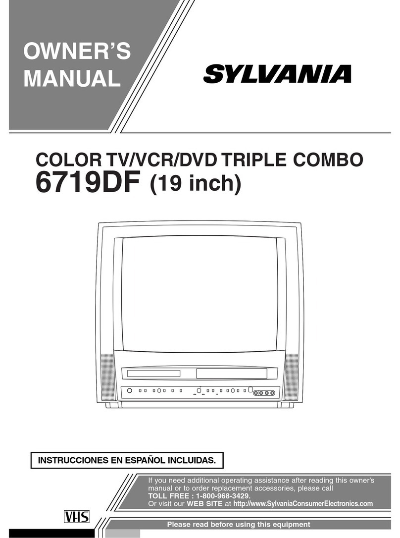 Sylvania 6719DF owner's manual