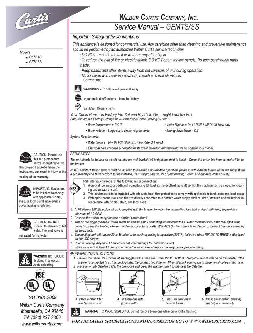 Curtis GEMTS Service manual