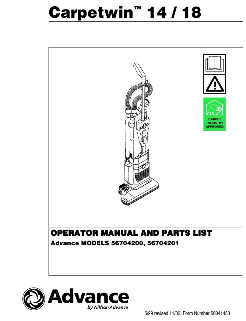 Advance acoustic Carpetwin 56704200 User manual