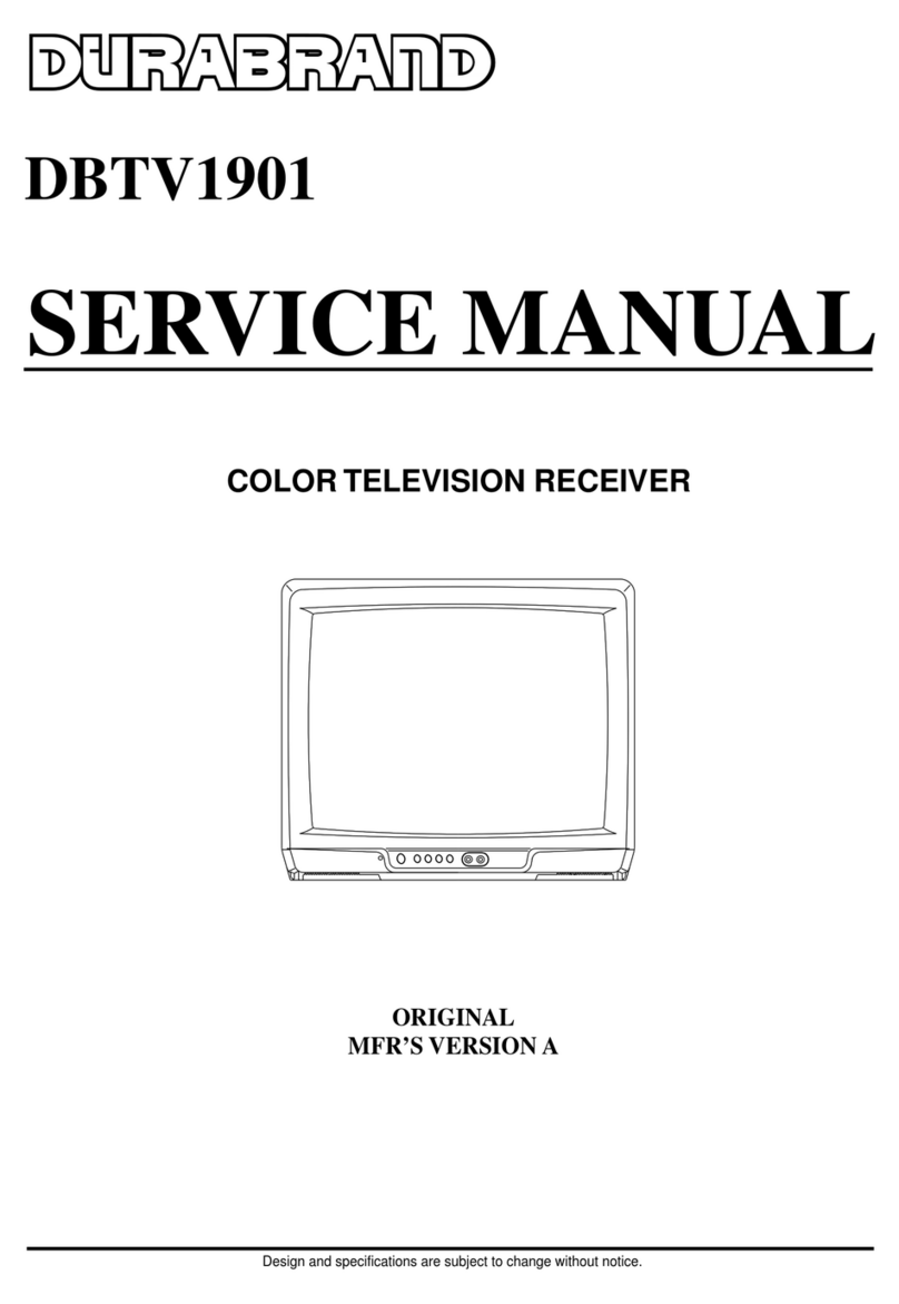 Durabrand DBTV1901 User manual