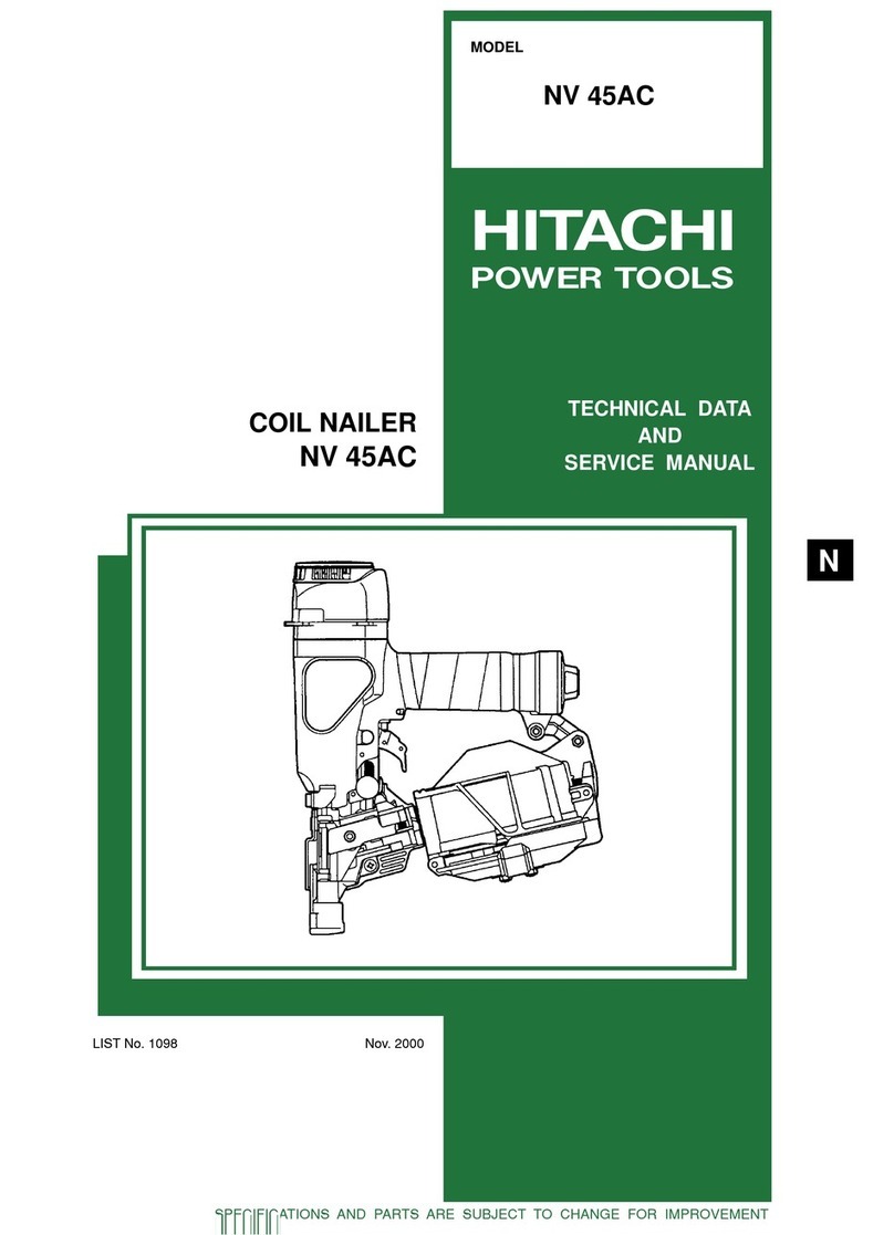 Hitachi NV 45AC Manual