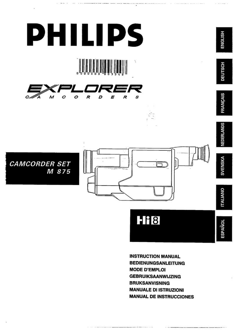 Philips Explorer M 875 User manual