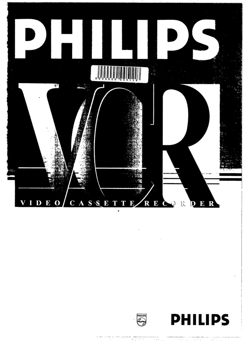 Philips VR 451 User manual