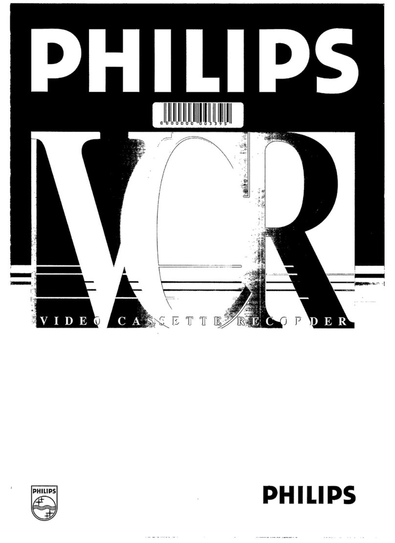 Philips VR 339 User manual