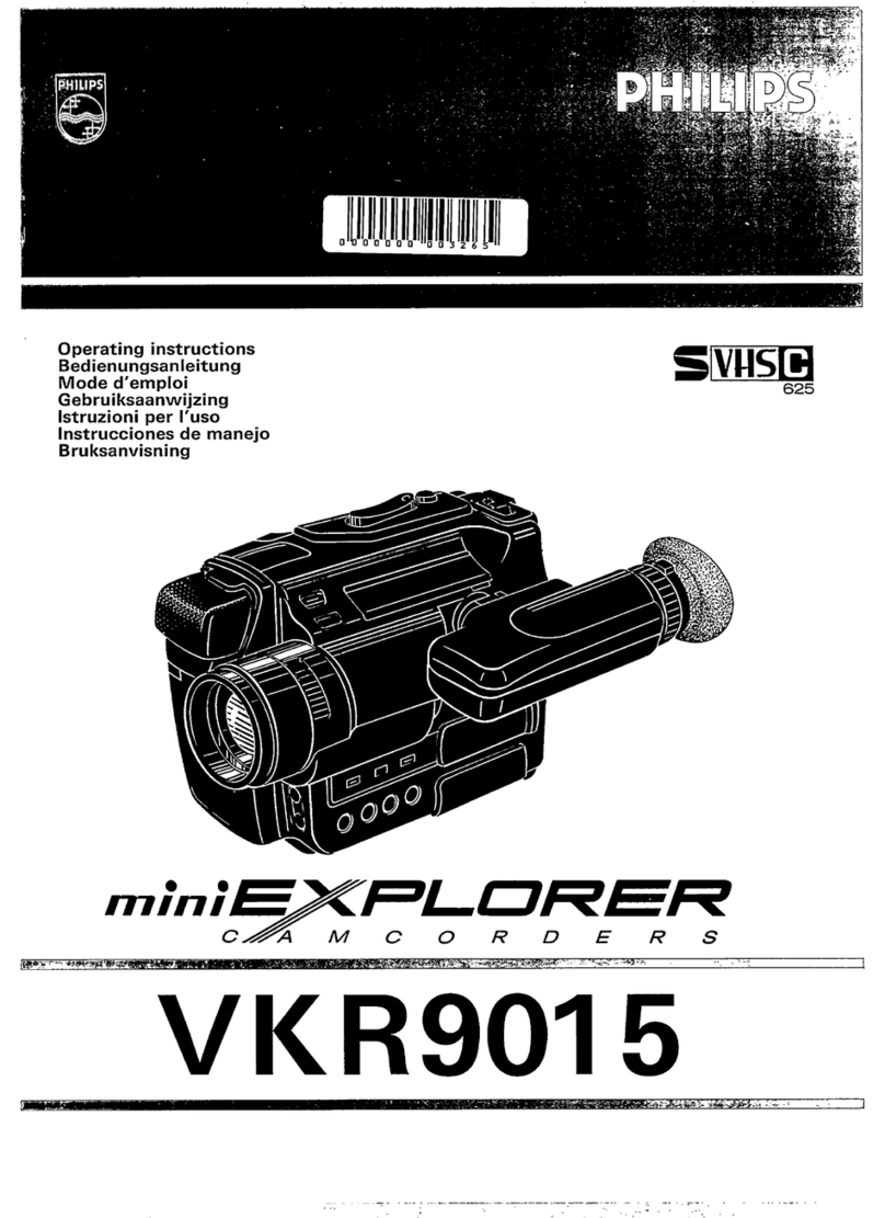 Philips miniExplorer VKR9015 User manual Philips miniExplorer VKR9015 User manual