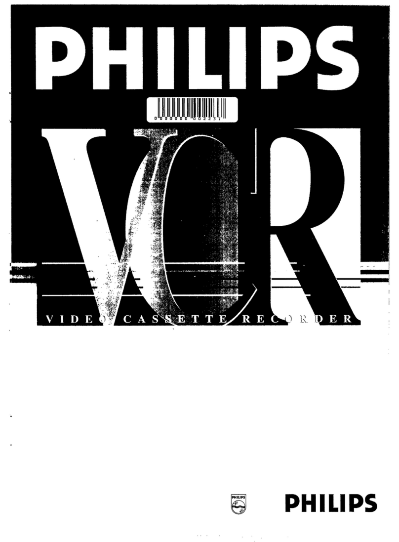 Philips VR 657 User manual