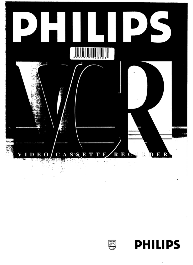 Philips VR 656 User manual