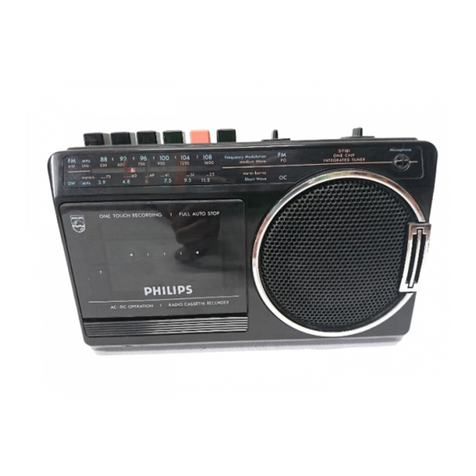 Philips D7180 operating instructions