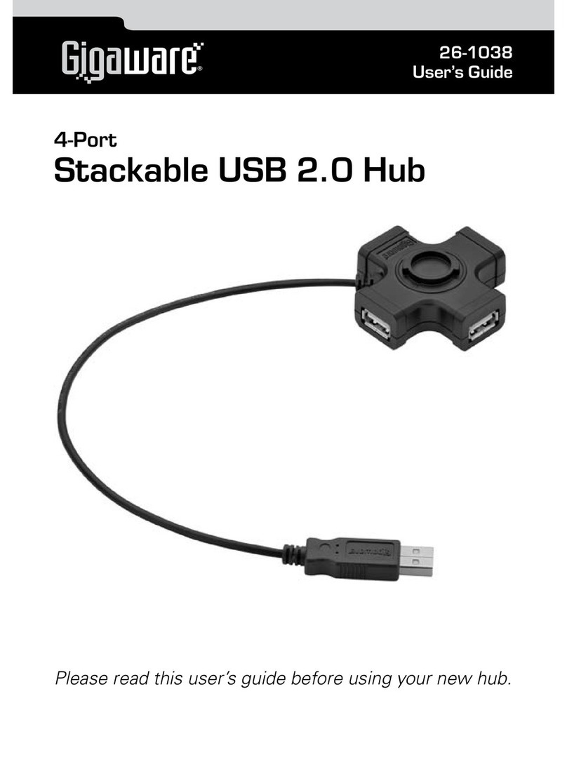 Gigaware 26-1038 User manual