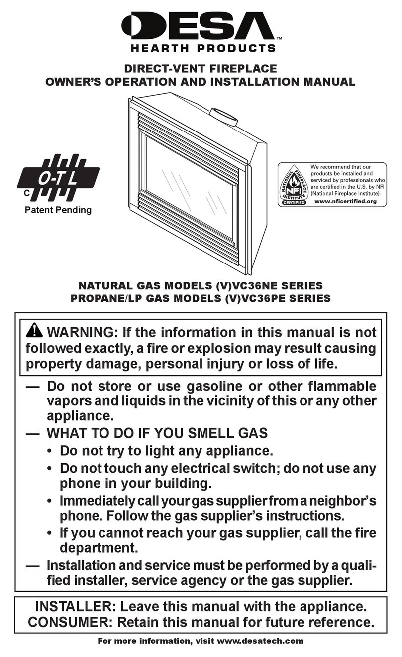 Desa VC36NE Series Quick start guide
