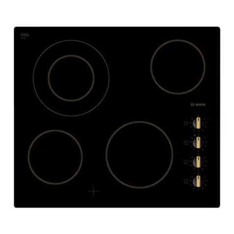 Bosch PKE6 C17 User manual