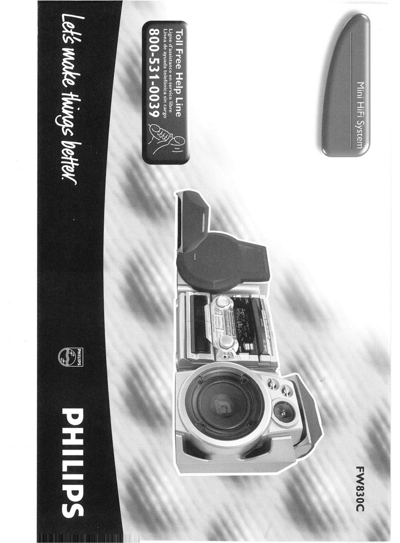 Philips FW830C manual