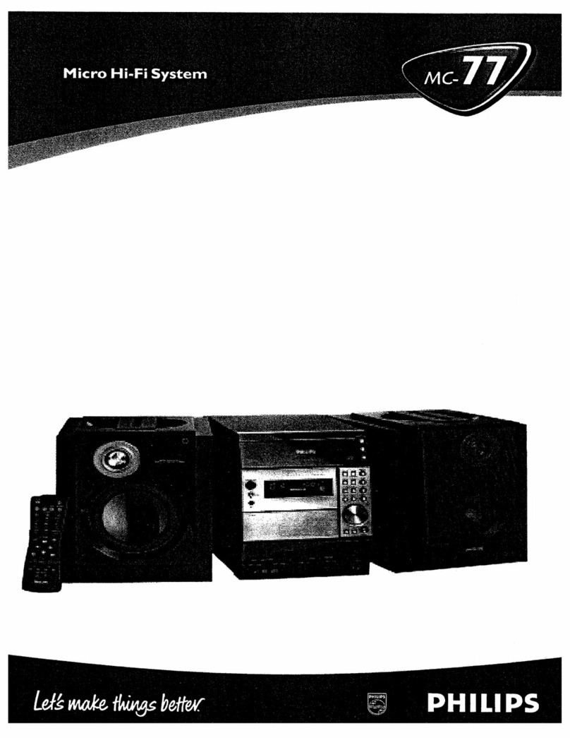 Philips MC-77 manual