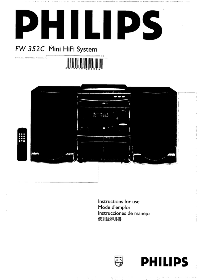 Philips FW 352C Instructions for use
