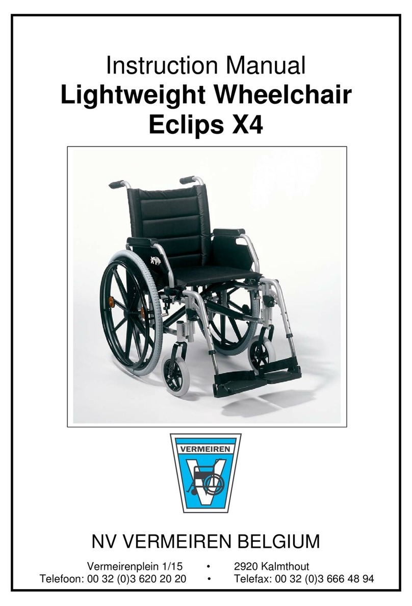 Vermeiren Eclips X4 instruction manual