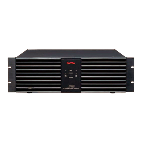 Panasonic RAMSA WP-1200 operating instructions
