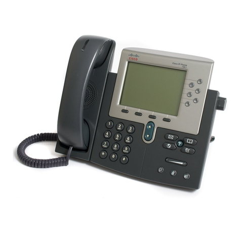 Cisco 7961 User manual