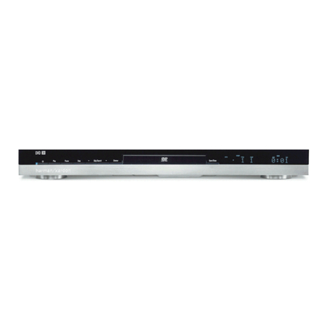 Harman Kardon DVD 38 User manual