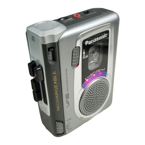 Panasonic RQ-L50 User manual