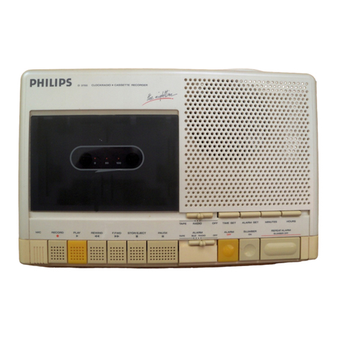 Philips D 3700 manual