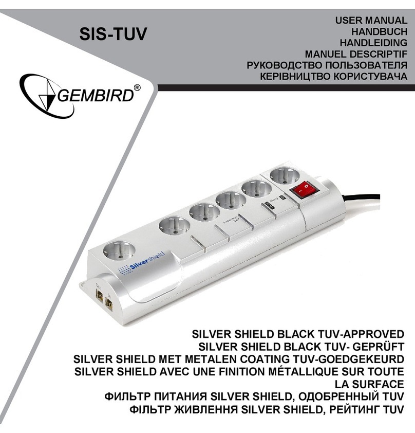 Gembird SIS-TUV User manual