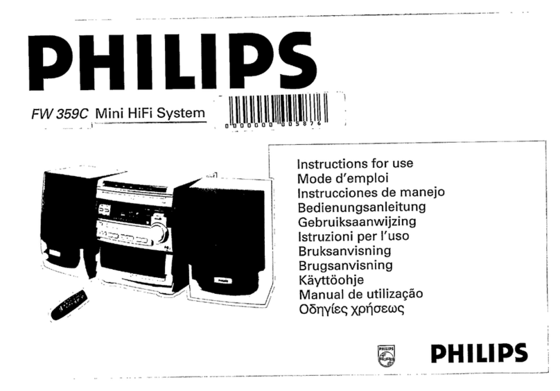 Philips FW 359C Instructions for use