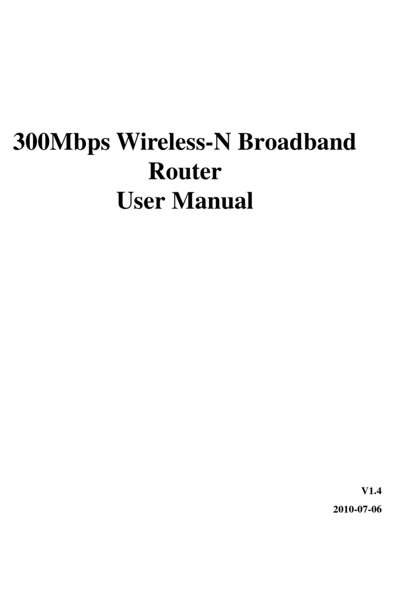 Repotec 300Mbps Wireless-N Broadband Router user manual Repotec 300Mbps Wireless-N Broadband Router user manual