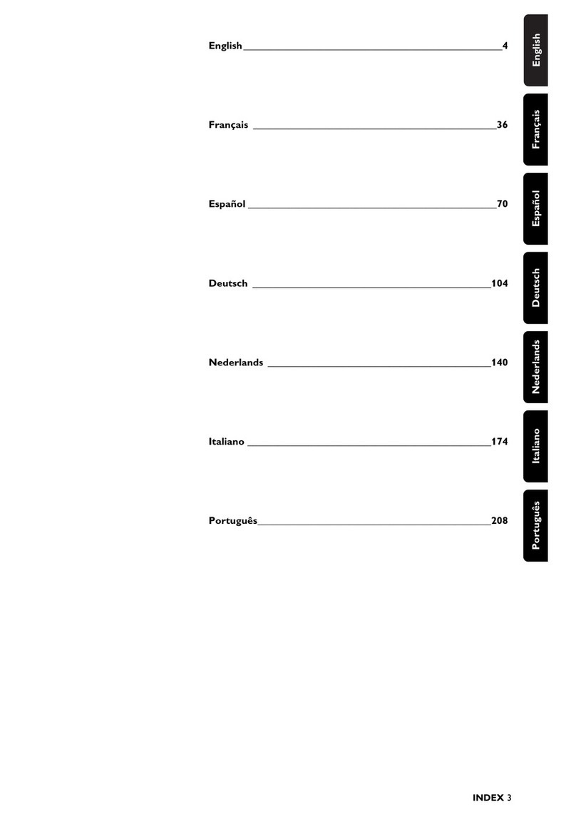 Philips SACD Player User manual