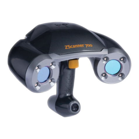 Zcorporation ZScanner 700 user guide