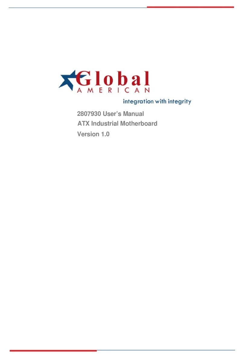Global American Inc. 2807930 User manual
